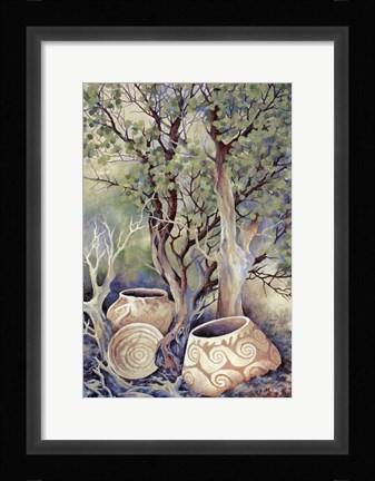 Framed Pottery Print