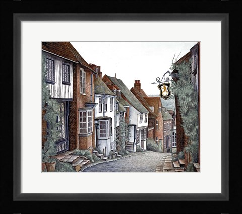 Framed Rye, England Print