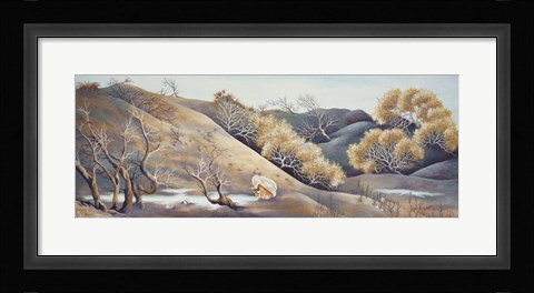 Framed Sunrise on the Dunes Print