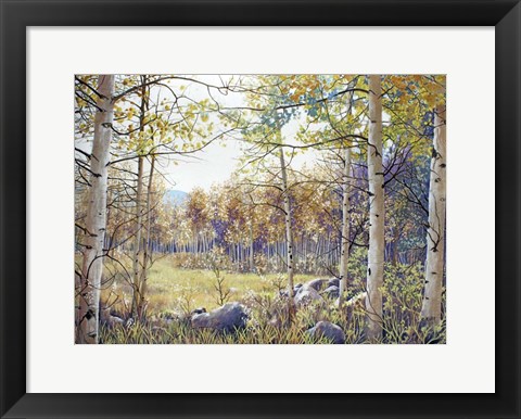 Framed Valley of the Utes Autumn Print