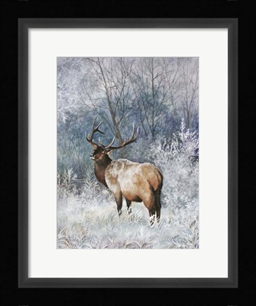 Framed Frosty Morining Print