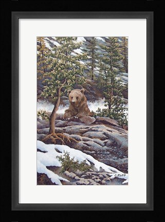 Framed Taking A Break Print