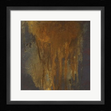 Framed Rusted Falls 1 Print