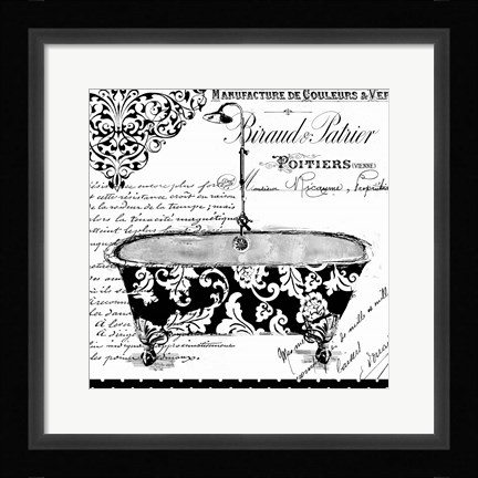 Framed Boudoir I Print