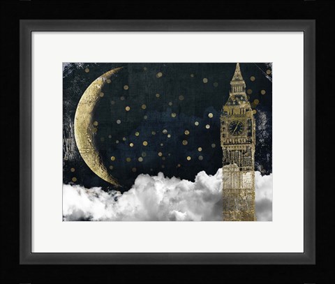 Framed Cloud Cities London Print