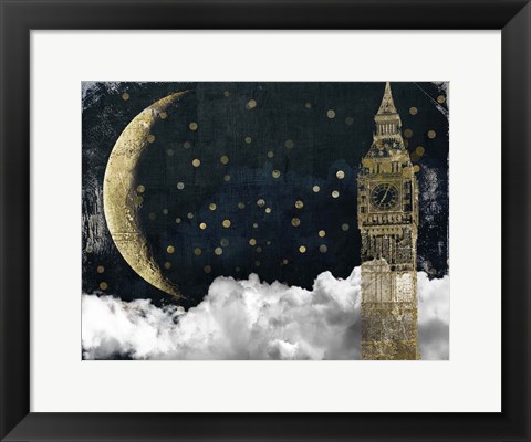 Framed Cloud Cities London Print