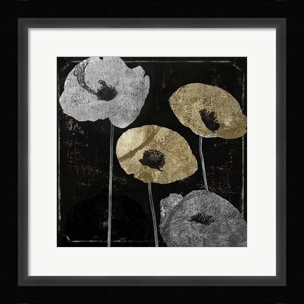 Framed Poppyville I Print