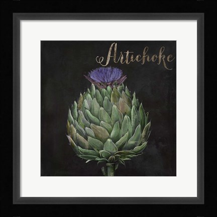 Framed Medley Artichoke Print