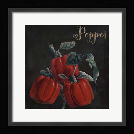 Framed Medley Pepper Print
