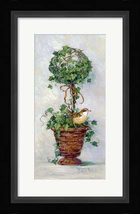 Framed Ivy Topiary IV Print