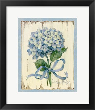 Framed Blue II Print