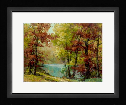 Framed Serene Retreat Print