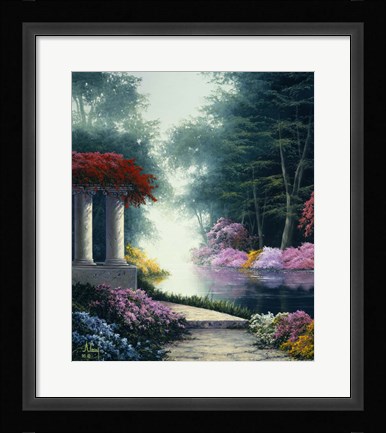 Framed Full Bloom Print