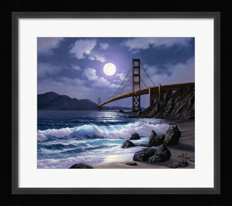 Framed Golden Gate Print
