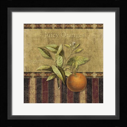 Framed Fresh Fruit II Print