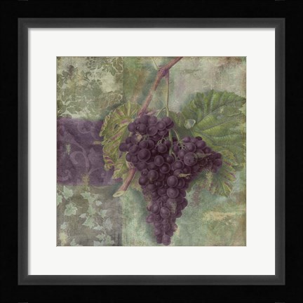 Framed Vin Margeaux II Print