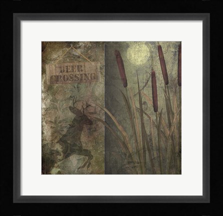 Framed Wilderness Crossing I Print