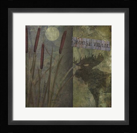 Framed Wilderness Crossing II Print