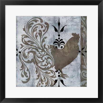 Framed Weathervane II Print