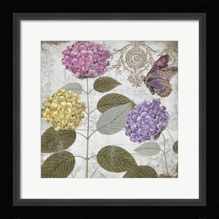 Framed Victorian Romance II Print