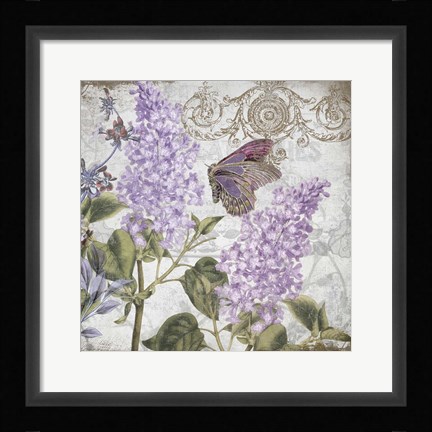 Framed Victorian Romance III Print