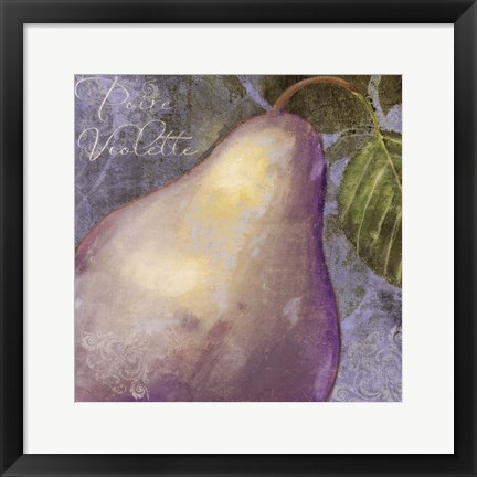 Framed Violette I Print