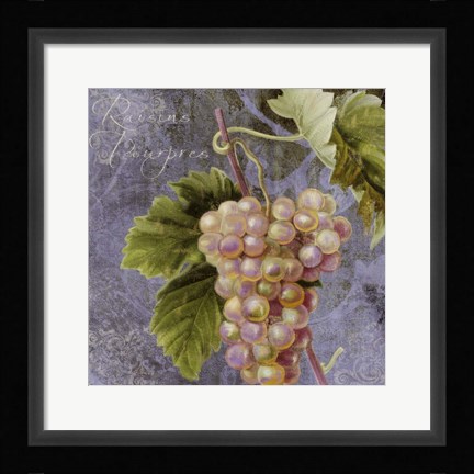 Framed Violette II Print