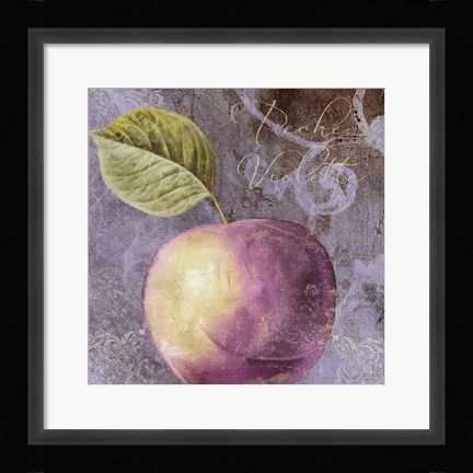 Framed Violette III Print