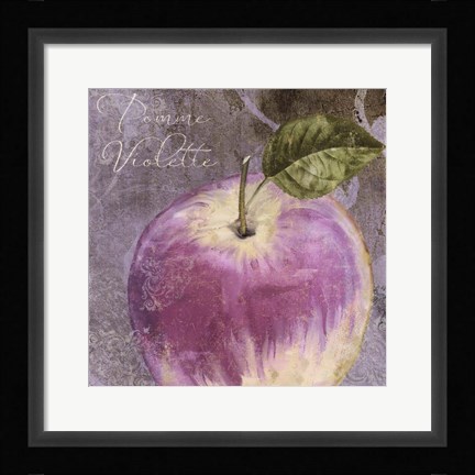 Framed Violette IV Print