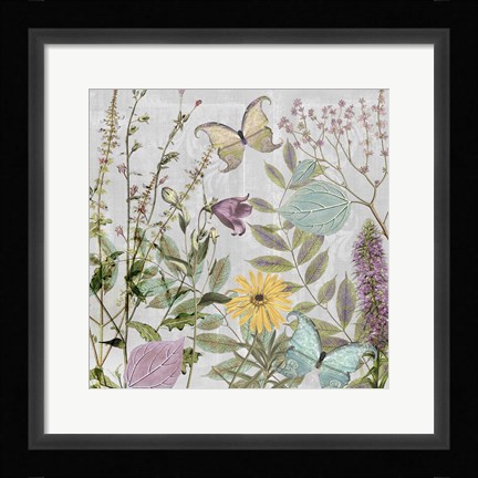 Framed Botanique I Print