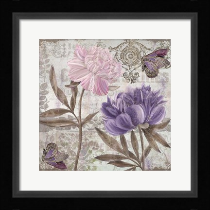 Framed Victorian Romance IV Print