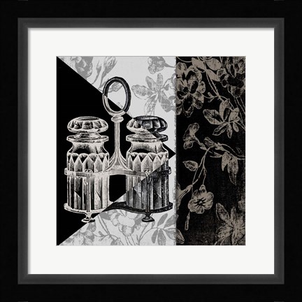 Framed Dinner Conversation IV Print