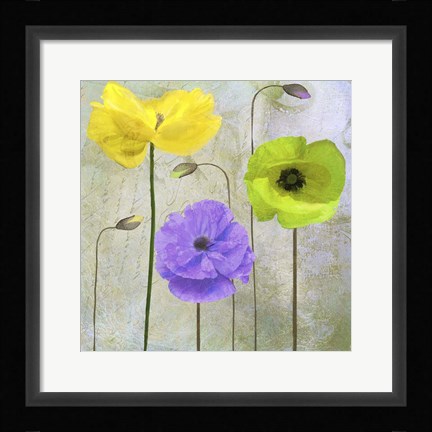 Framed Garden Shimmer II Print