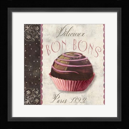 Framed Patisserie I Print