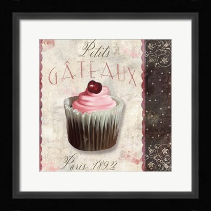 Framed Patisserie II Print