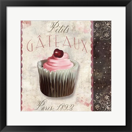 Framed Patisserie II Print