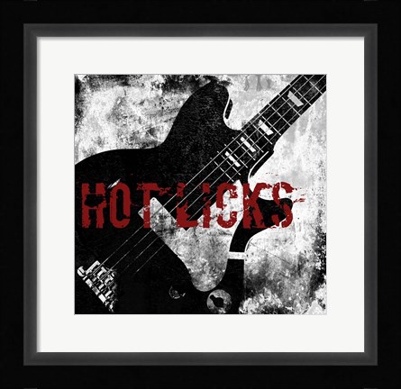 Framed Rock n Roll I Print