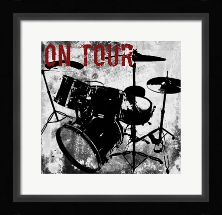 Framed Rock n Roll II Print