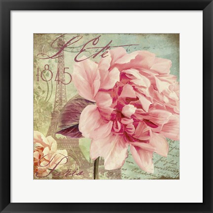 Framed Saisons III Print