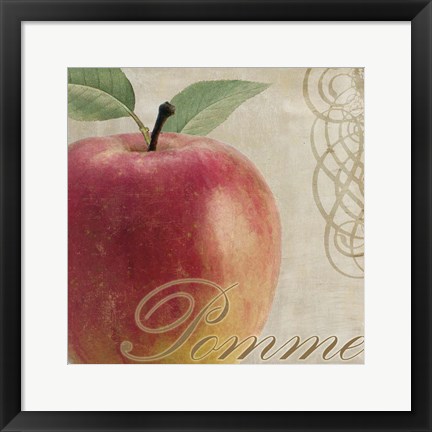 Framed Fruits Classique V Print