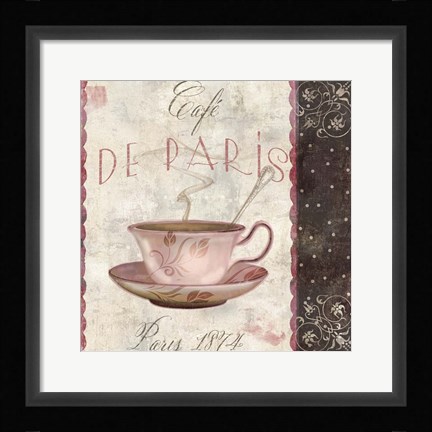 Framed Patisserie IX Print