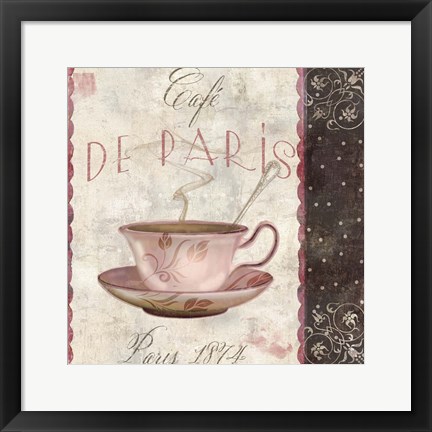 Framed Patisserie IX Print