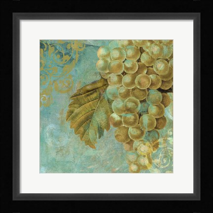 Framed Fruit Palette III Print