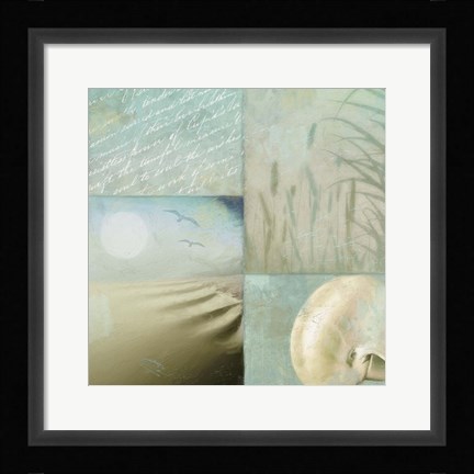 Framed Beach Expressions II Print