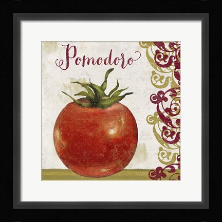 Framed Cucina Italiana I Print