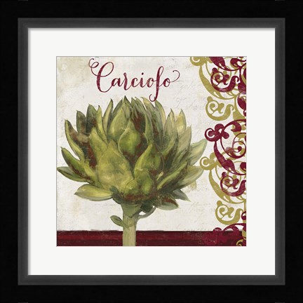 Framed Cucina Italiana III Print