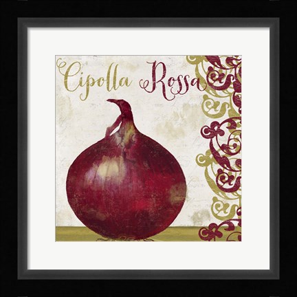 Framed Cucina Italiana IV Print