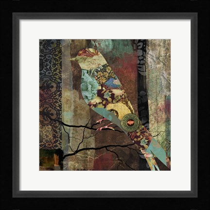 Framed Aviary I Print