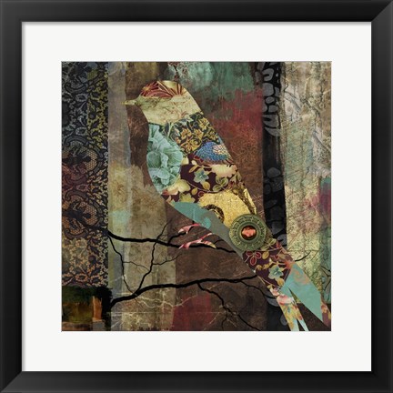 Framed Aviary I Print