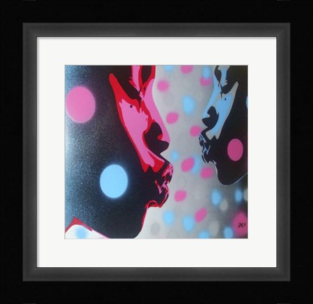 Framed Good Vibrations 2 Print